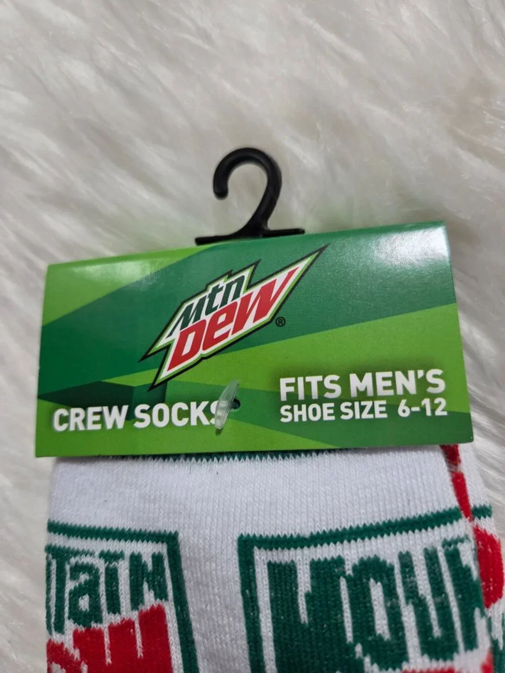 Mtn Dew Men's Crew Socks